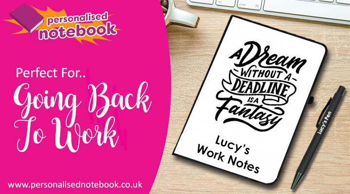 Back To Work Personalised Stationery