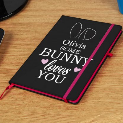 Colourful Edged Personalised Notebooks